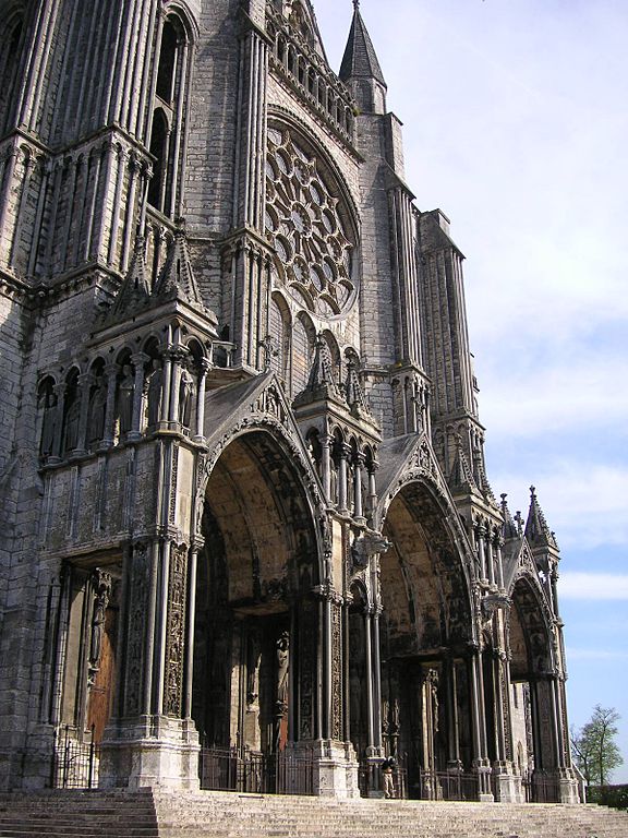 Chartres Cathedral south facade
