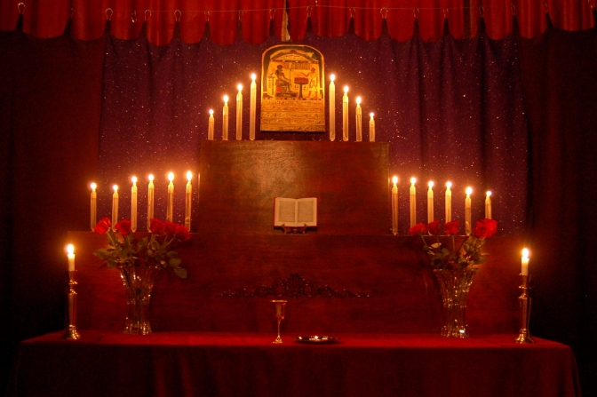 Gnostic Mass altar