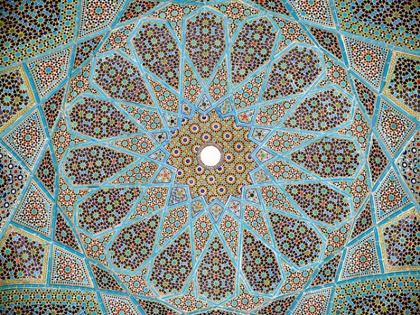 Roof of Hafez Tomb