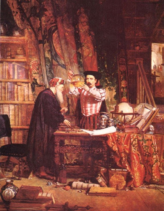 Sir William Fettes Douglas The Alchemist 19th cent.